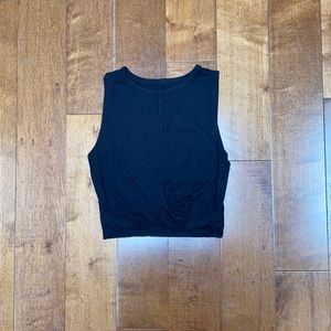 Alo Black Cover Tank